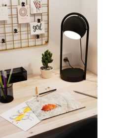   LED lámpa , asztali , E14 foglalat , fekete , EGLO , MURNIA , 900314