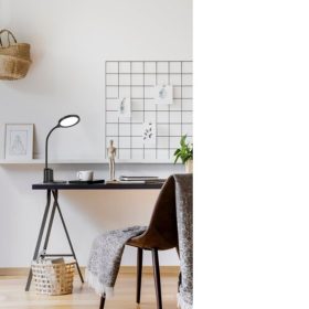   LED lámpa , asztali , íróasztali lámpa , fekete , dimmelhető , EGLO BROLINI , 900528