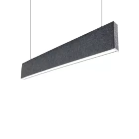 AKUSZTIKAI LED FÜGGŐ PROFIL S36 20W 4000K FEKETE