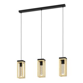   EGLO , 43744 , NAFFERTON , f&uuml;ggeszt&eacute;k , E27 , 3X40W , IP20