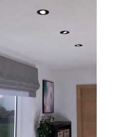   EGLO , 900747 , SALICETO , s&uuml;llyesztett l&aacute;mpa , 2700 K , LED , 3X6W , Dimmelhető , IP20