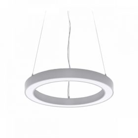   LED lámpatest , mennyezeti , 80 cm , 42W , kerek , természetes fehér , fehér keret, IP40 , Elmark