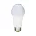 LED lámpa , égő , mozgásérzékelővel , E27 foglalat , 7W , hideg fehér