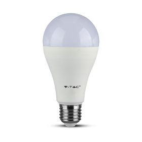   LED izzó E27 PRRO, 17w, 6400K, hideg fehér, 1521lm, 200°, fehér, CRI>80, dimmelhető, V-TAC, 20190
