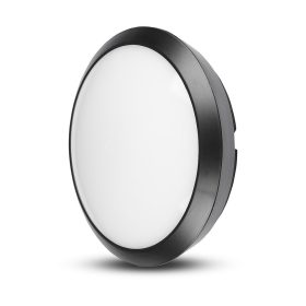   VT-8008 12 W-Os, Kerek, Mikrohullámú Sütő Érzékelős Lámpák, 3000 K, IP54, Fekete Testtel