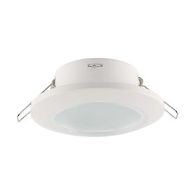 LED spotlámpa keret kerek, GU10, fehér, IP44, V-TAC, 6698