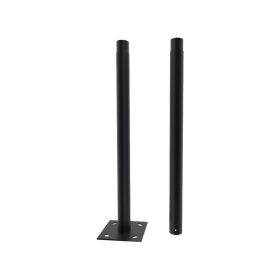 Oszlop kültéri lámpatestekhez, fekete, IP65, V-TAC, 11258