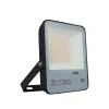 LED reflektor szenzoros reflektor Fotocellás érzékelős PRO, 30w, 3000K, meleg fehér, 3000lm, 100°, fekete, CRI>80, IP65, V-TAC, 20169