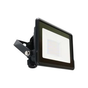   LED reflektor Slimline PRO, 20w, 4000K, természetes fehér, 1510lm, 100°, fekete, CRI>80, IP65, V-TAC, 20308