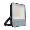 LED reflektor Slimline PRO, 50w, 6400K, hideg fehér, 9250lm, 100°, fekete, CRI>70, IP65, V-TAC, 20452