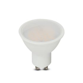   LED spot égő Samsung chippel, 4,5w, 4000K, természetes fehér, 400lm, GU10, 100°, fehér, CRI>80, V-TAC, 21202