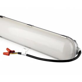   LED lámpatest , 60W , 120 cm , Samsung Chip , kompakt armatúra , por- és páravédett , IP65 , természetes fehér , 5 év garancia , 120lm/W