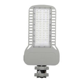   LED Vékony utcai lámpa, 150w, 6500K, hideg fehér, 20300lm, 120°, szürke, CRI>70, IP65, V-TAC, 21963