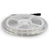 Kültéri LED szalag, 8 w, 4000K, természetes fehér, 800 lm/m, 12V, 120°, CRI>80, IP65, V-TAC, 212044