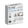 LED szalag szett EU csatlakozóval, 7w, RGB, 100-240V, 120°, V-TAC, 212558
