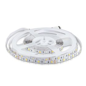   Beltéri LED szalag COB, 13w, 3000K, meleg fehér, 1050 lm/m, 24V, 120°, CRI>90, V-TAC, 212649