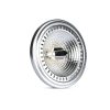 LED spot égő AR111, 12w, 3000K, meleg fehér, 1021lm, GU10, 40°, ezüst, CRI>90, V-TAC, 214224