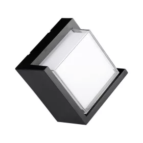   Kültéri LED fali lámpa, 12w, 4000K, természetes fehér, 1160lm, 120°, fekete, CRI>80, IP65, V-TAC, 218540