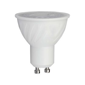   LED spot égő, 6w, 3000K, meleg fehér, 445lm, GU10, 10°, fehér, CRI>80, V-TAC, 2120026