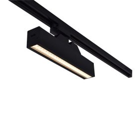 SÍNES LÁMPATEST T30 4-LINES 12W 30&degCCT FEKETE