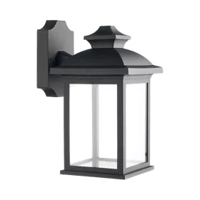 SCOTT LANTERN DOWN 1XE27 BLACK IP44
