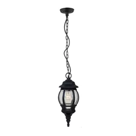 JAMES LANTERN HANGING 1XE27 BLACK IP44