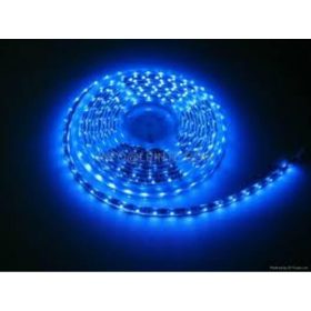   5 méter LED szalag , kültéri , 3528 , 300 LED (3,6 W/m) , kék , V-TAC , 212035 - 5 MÉTERES TEKERCSBEN