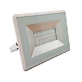   LED reflektor , 30 Watt , Ultra Slim , meleg fehér , E-series , fehér
