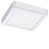 LED panel , 11W , falon kívüli , négyzet ,természetes fehér , króm keret , IP44 , EGLO , FUEVA 5 , 31205