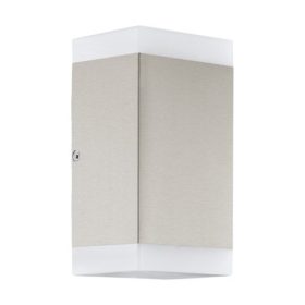   EGLO , 75545 , CARPINERA , fali l&aacute;mpa , GU10 , 2X4,6W , IP44 , feh&eacute;r
