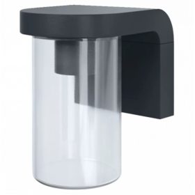   LED lámpatest , olfalfali , E27 foglalat , sötétszürke , áttetsző búra , kültéri , IP44 , LEDVANCE , ENDURA