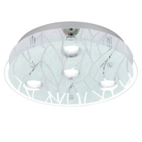   EGLO , 13673 , FARELLA , mennyezeti l&aacute;mpa , GU10 , 4X3W , IP20 , feh&eacute;r, &aacute;tl&aacute;tsz&oacute;