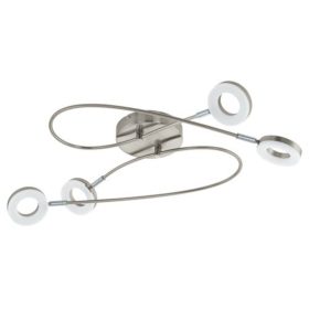   EGLO , 75255 , MOSANO , spot l&aacute;mpa , 3000 K , LED , 4X3,8W , IP20 , feh&eacute;r