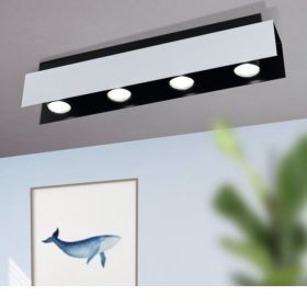   EGLO , 97397 , VISERBA , mennyezeti l&aacute;mpa , GU10 , 4X5W , IP20