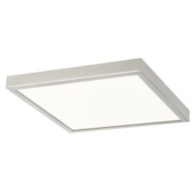   LED panel , mennyezeti , falon kívüli , 40cm , 36W , meleg fehér , négyzet , króm , Rábalux , LOIS