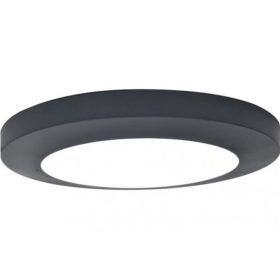   LED lámpatest , mennyezeti , oldalfali , 16.5 W , kerek , meleg fehér , kültéri , IP54 , LUTEC , KAYAH