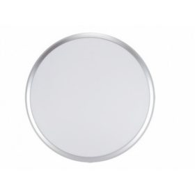   LED lámpatest , mennyezeti , kerek , 24W , természetes fehér , ezüst , IP54 , STRÜHM , Planar