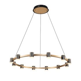 AXEL LED CSILLÁR 96W 3000K FEKETE/ARANY