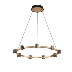 AXEL LED CSILLÁR 72W 3000K FEKETE/ARANY