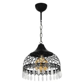 EBRULI CSILLÁR 1XE27 FEKETE