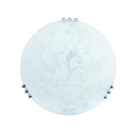 HIER LÁMPATEST 1XE27 FEHÉR D300MM