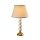 ELBA ASZTALI LÁMPA 1XE27 ARANY/LEN