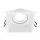 RECESSED SQUARE DOWN LIGHT EL-259SQ GU10 WHITE