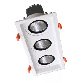 TRIPLELED MOVABLE SPOT LIGHT 3X30W 230V 3000K WHITE