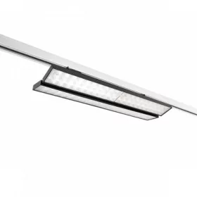   Sínes LED lámpa , track light , billenthető , 3 fázisú , 4 pólusú , 50 Watt , 58 cm , meleg fehér , fekete , Elmark , TL2067