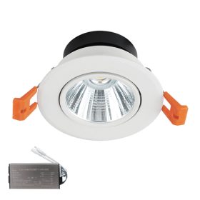 LED SPOT LIGHT 20W 230V 4000K WHITE IP44+EMERGENCY KIT