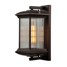 ALAN GARDEN WALL LAMP BLACK, IP54