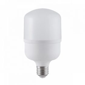   LED lámpa , égő , henger , E27 foglalat , 30 Watt , hideg fehér