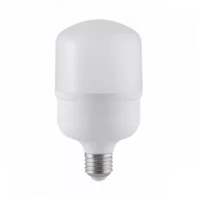   LED lámpa , égő , henger , E27 foglalat , 40 Watt , hideg fehér