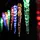 CHRISTMAS ICICLE LIGHT 10PCS RGB 2XАА IP44